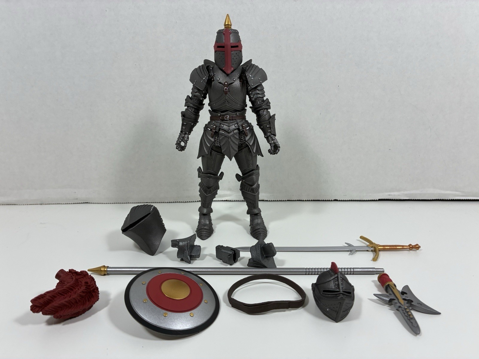 Mythic Legions Red Shield Soldier 7” Figure
