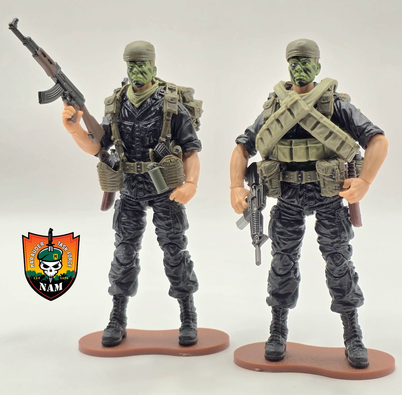 VIETNAM MACV-SOG SPECIAL OPERATOR – Marauder GR 1:18 Scale 4″ GI Joe Type Figure