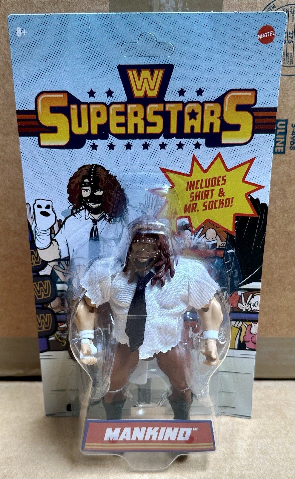 WWE Superstars Series 18 Undertaker, Mankind, Jesse Ventura, Dusty Rhodes Lot
