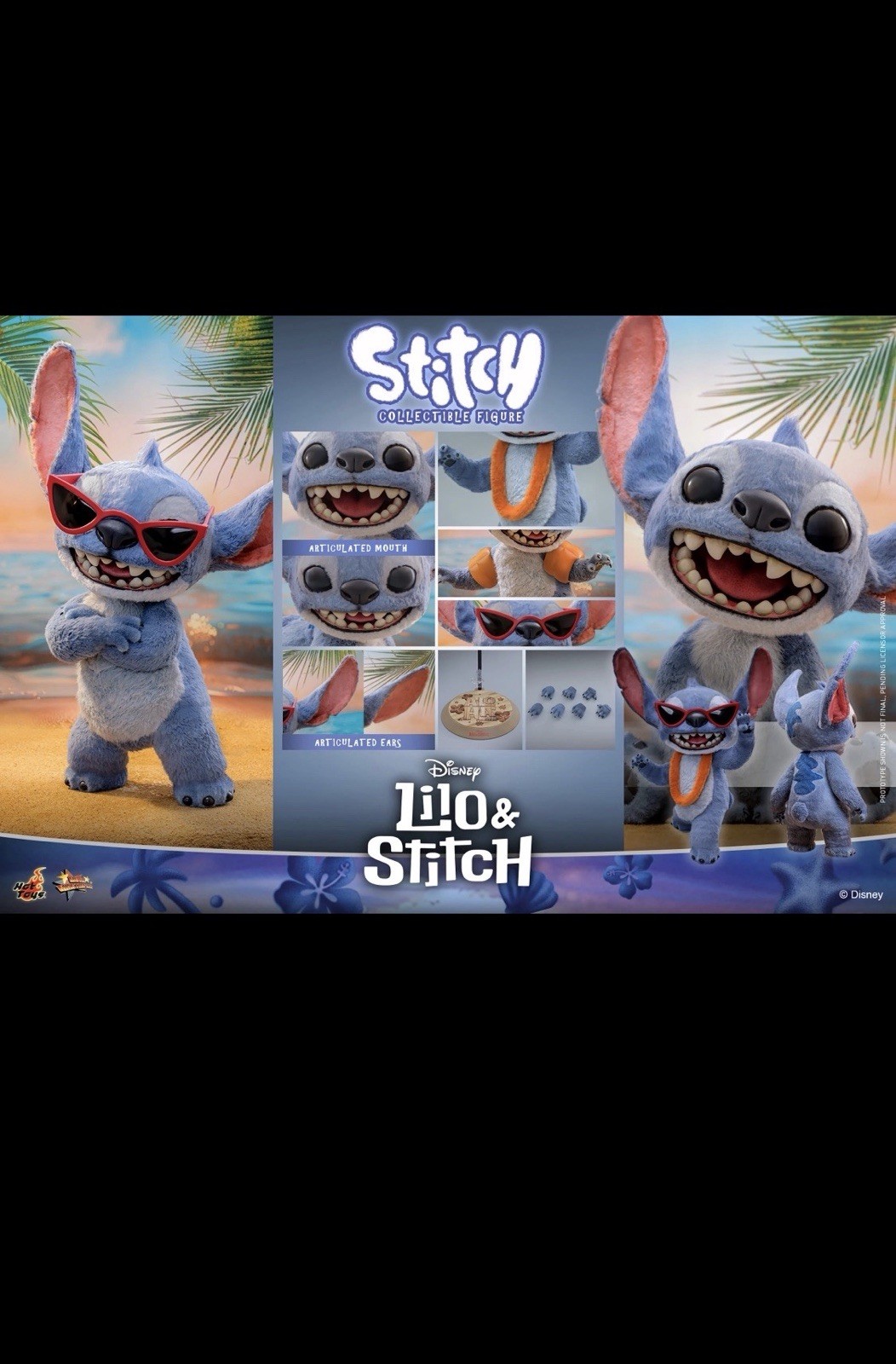 Hot Toys Disney Lilo & Stitch Stitch Life Size MMS815 1/6 Sideshow Disney