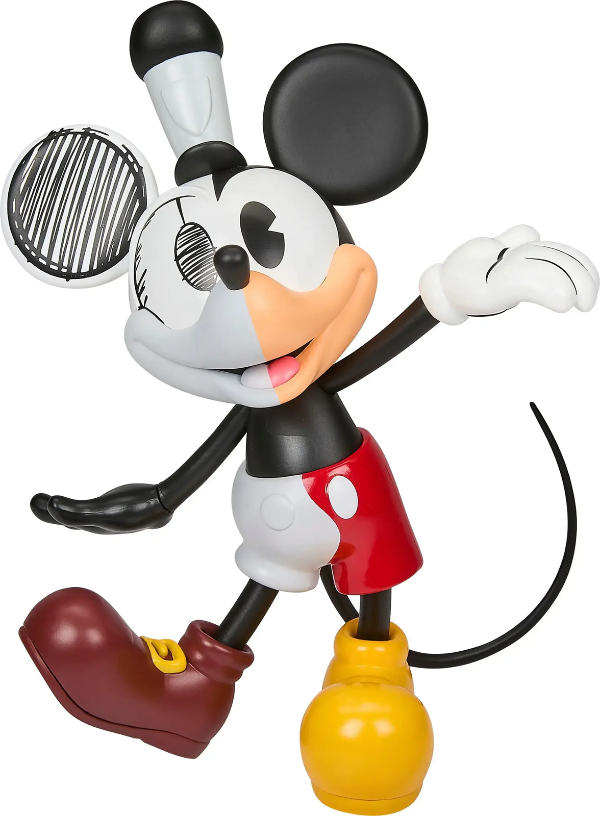 NECA – Disney 100 Kidrobot 8” Mickey Mouse Through the Years Vinyl Art Figure