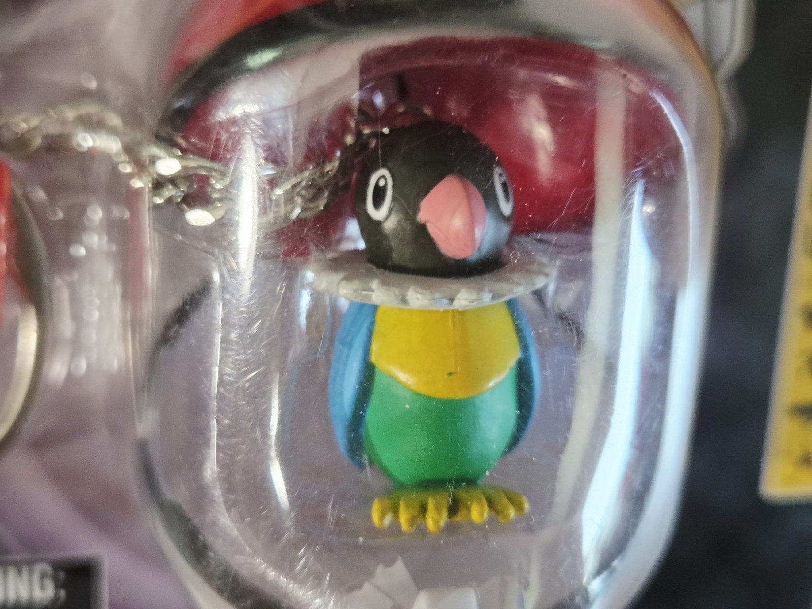 Pokemon Diamond & Pearl Chatot Keychain Series 14 Sealed 2007 Basic Fun Rare