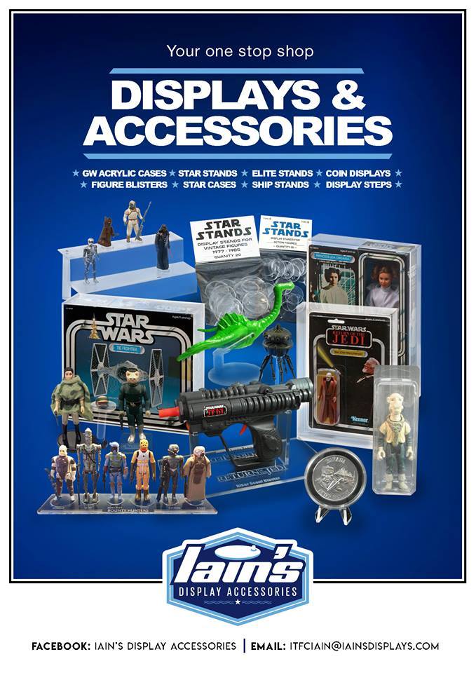 1 x GW Acrylic Display Case – TALL LOOSE Star Wars, GI Joe (AFC-003)