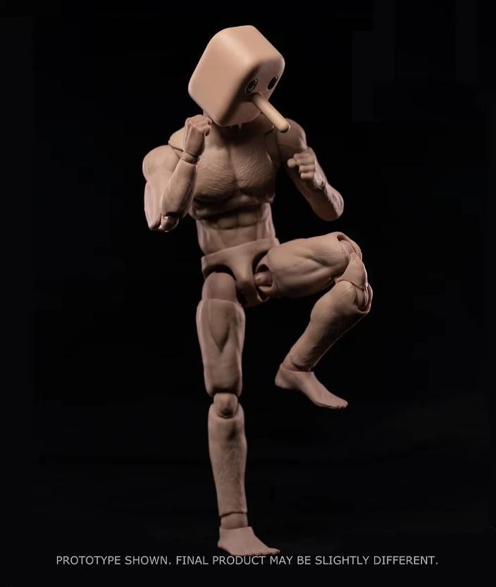 Nota Studio Notaman NT-02W 1/12 Male Base Body Slim Action Figure-Widen Shoulder