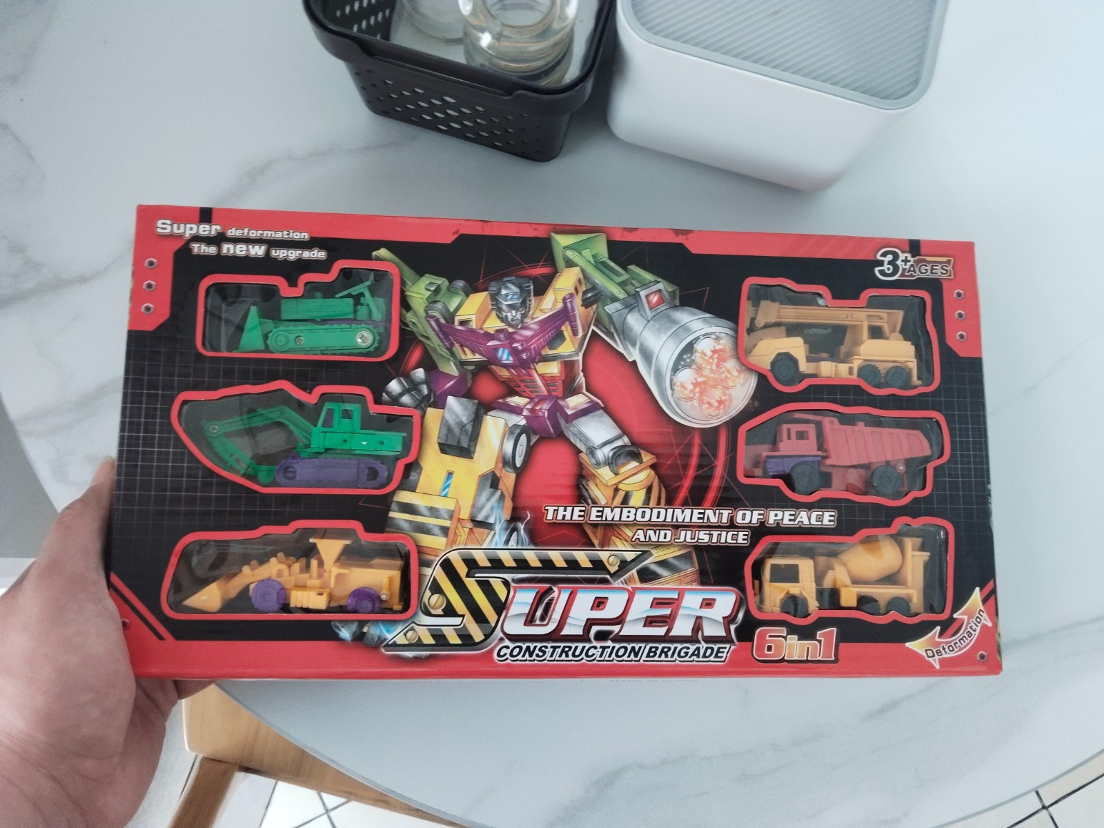 Colorful KO Bootleg Transformers G1 Devastator Constructicons Diaclone