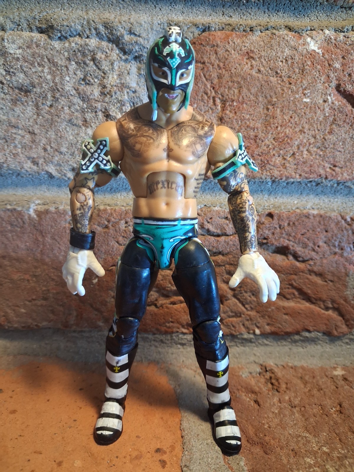 WWE Mattel Elite Series 72 Rey Mysterio 2014 Wrestling Action Figure wwf aew nxt