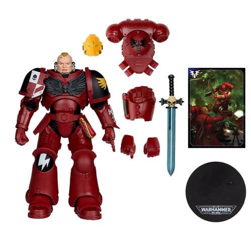 4x McFarlane Warhammer 40,000: Captain Cyrus Elite, Blood Angel, Ultra Marines