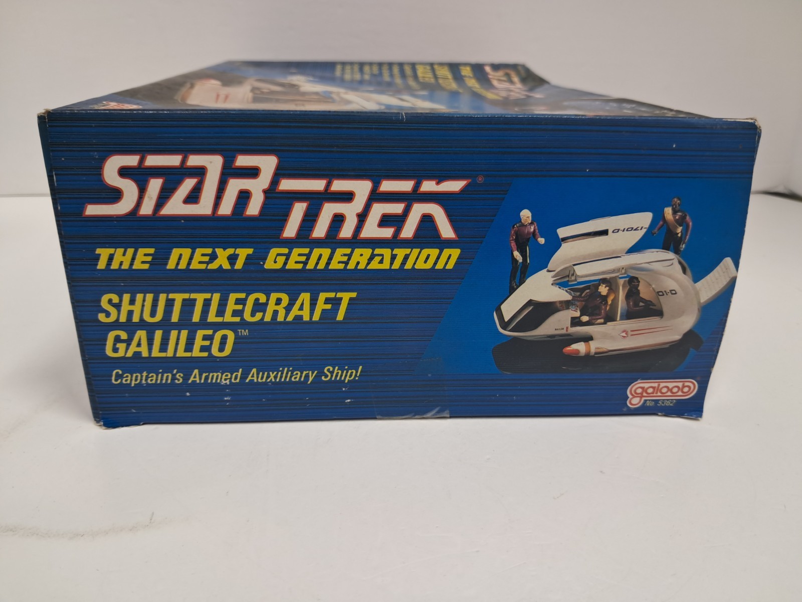 Star Trek The Next Generation Shuttlecraft Galileo NISB New Sealed – 1989 Galoob