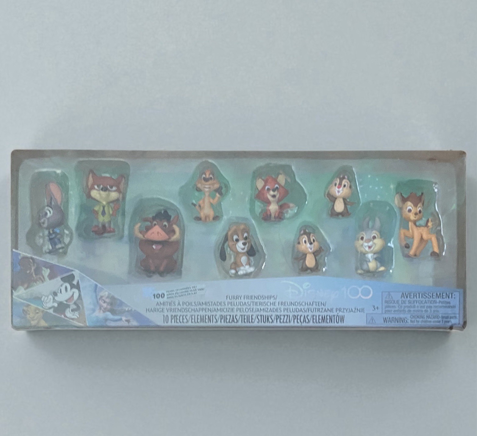 New! Disney 100 Years of Collector Character Figures Lot Of 5