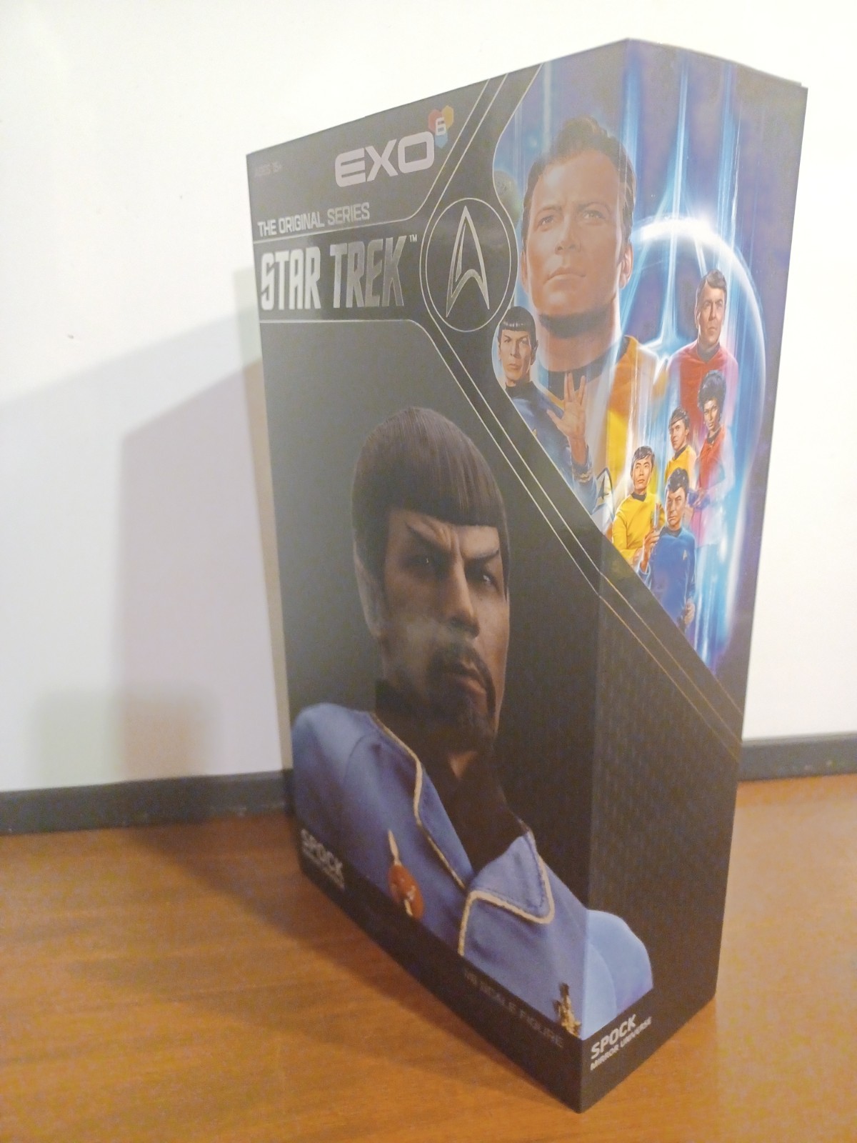 Exo-6 STAR TREK: TOS Mirror Universe Spock 1:6 Figure, MIB