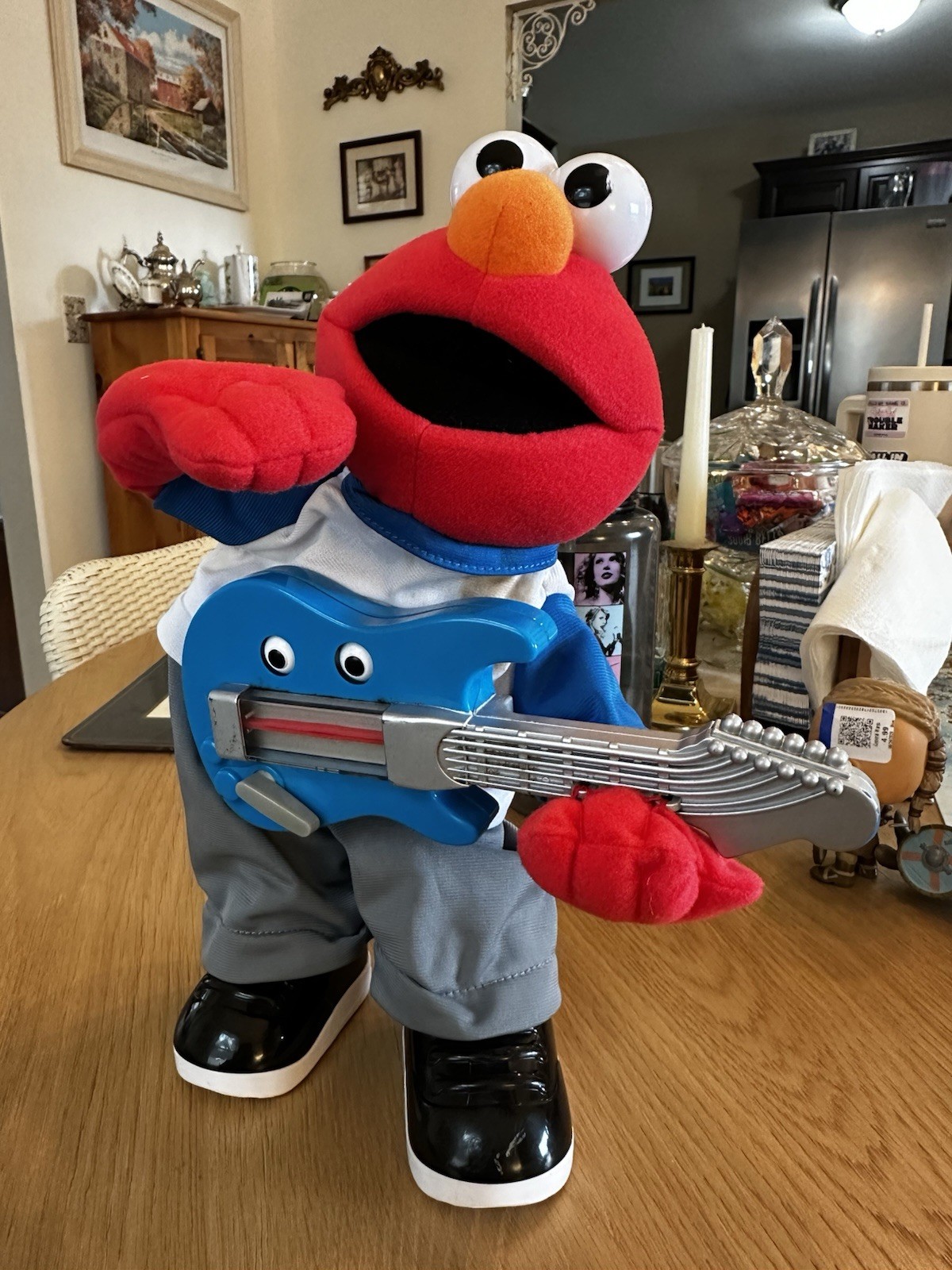 Rockin’ Guitar Elmo, Full Working Tested Condition, English! Super Rare! Y2K