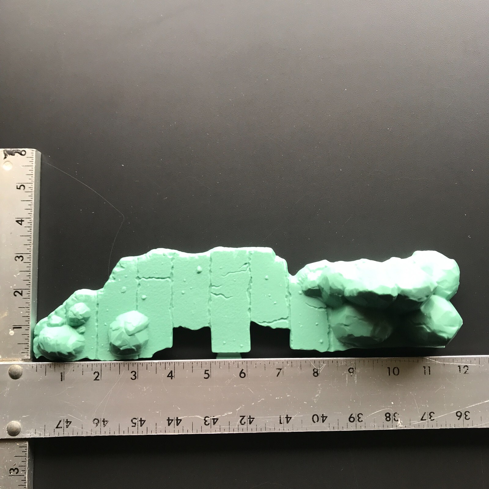 MOTU Origins Castle Grayskull Diorama Builder Rock Ground Figure Stand Display