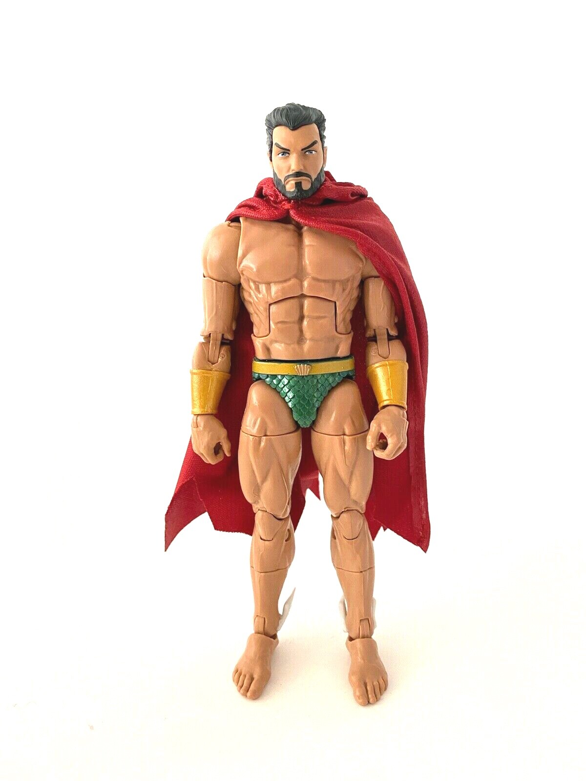 KC-HC-TE-RD: 1/12 Wired Hooded Cape for 6″ ~ 7″ action figures (red, tattered)