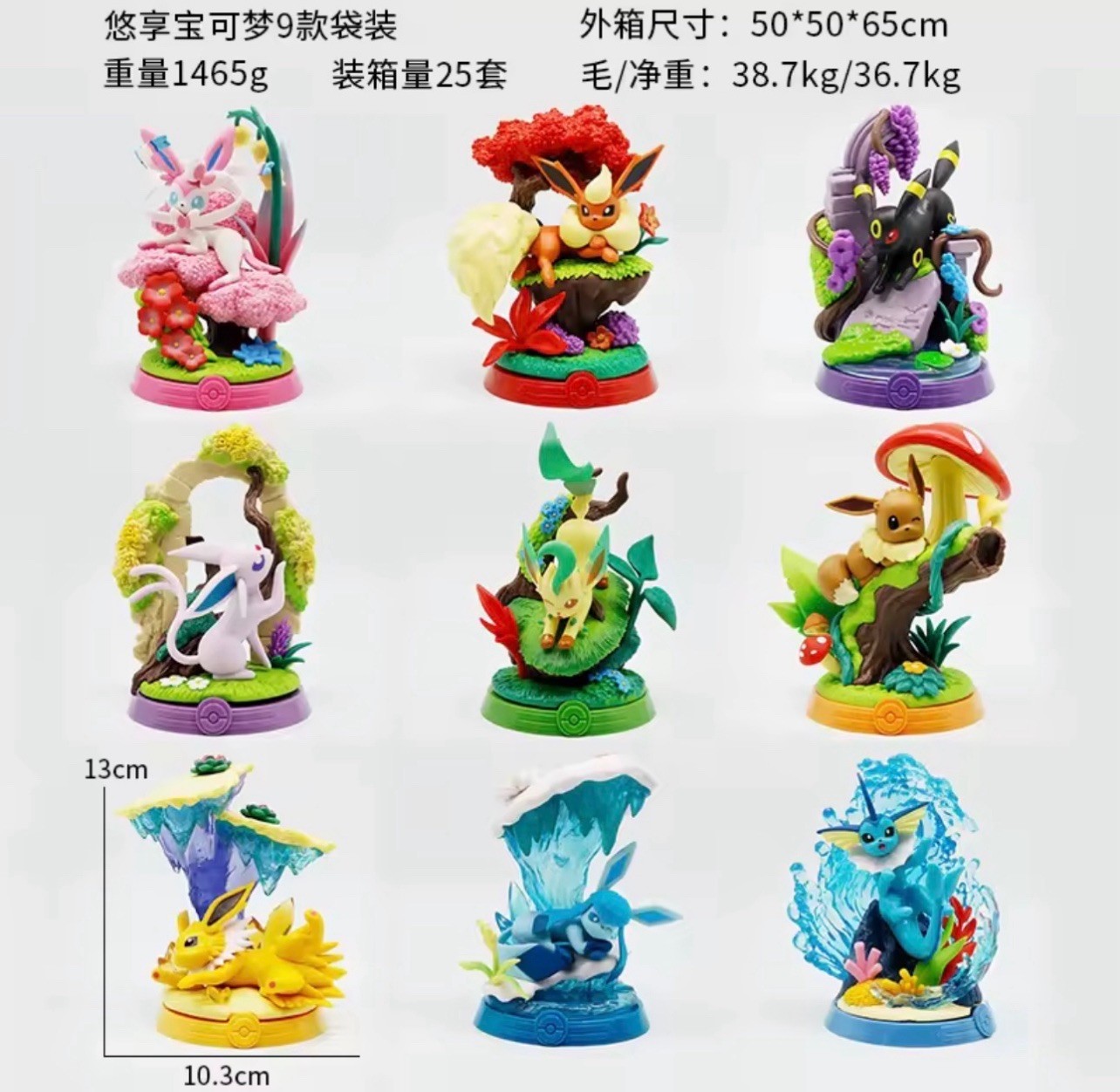 You Pick! Funism Pokémon Eevee Adventure Complete Set 9 box(No repeat)