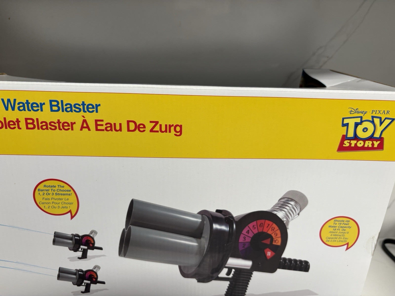 Disney Pixar Toy Story Zurg Water Blaster Gun New in Box Outdoor Summer Toy