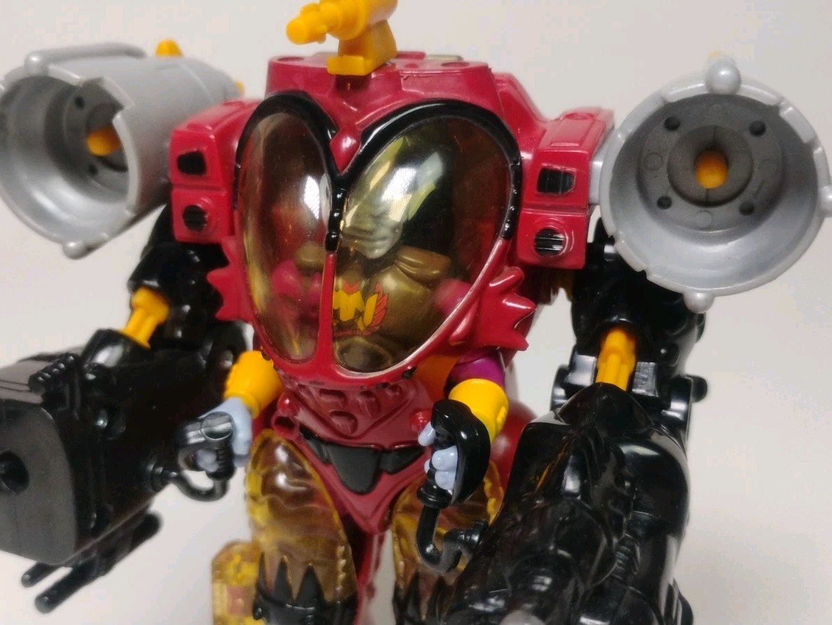 1995 Playmates Exo Squad General Draconis Interrogator E-Frame 6″ Vintage Toy