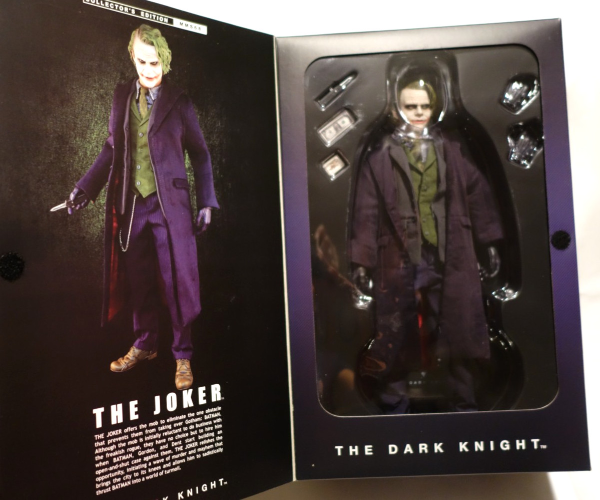 Hot Toys MMS68 The Dark Knight The Joker Heath Ledger – 1/6 Scale – NEW