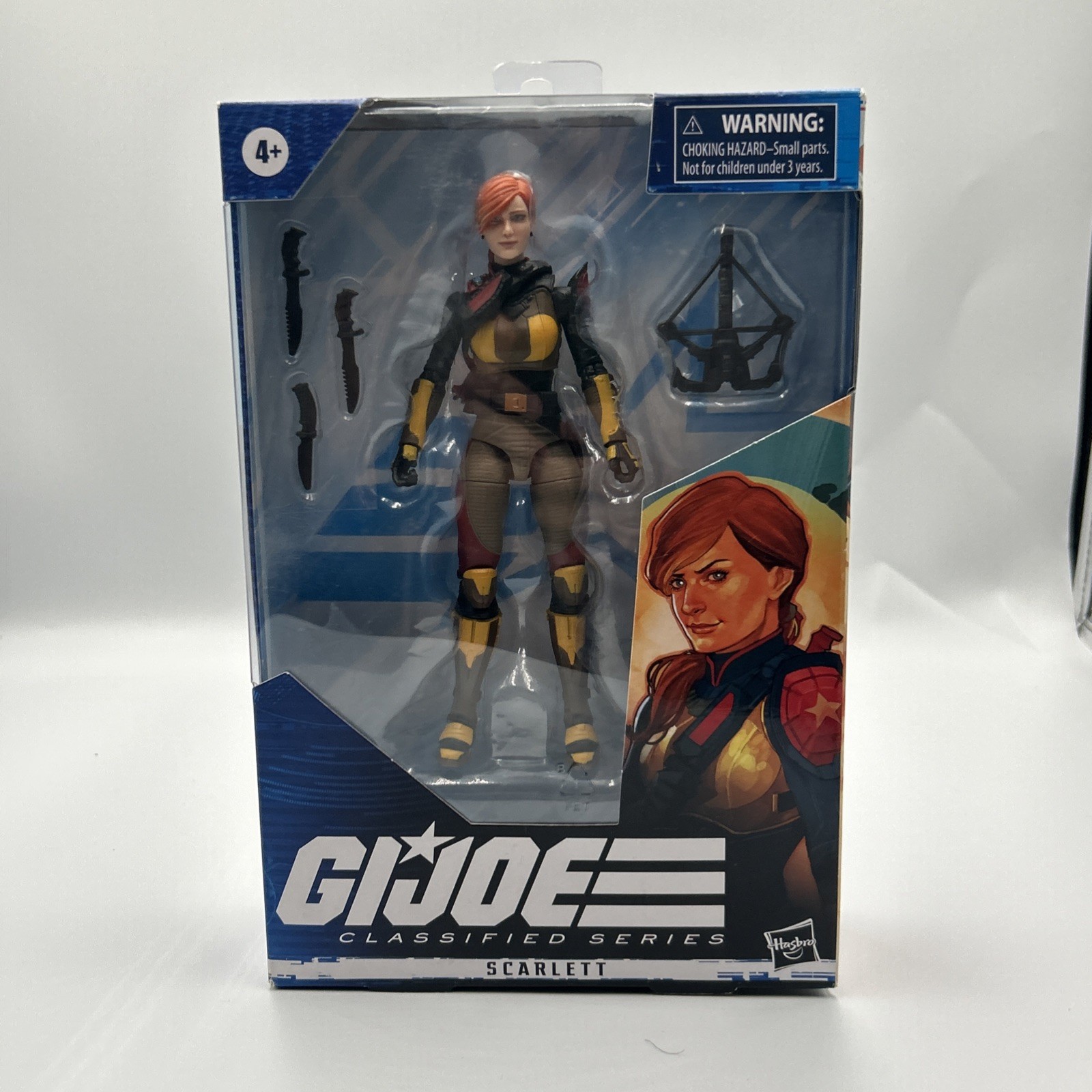 G.I. Joe Classified Series Scarlett Action Figure Hasbro 6in Multicolor New