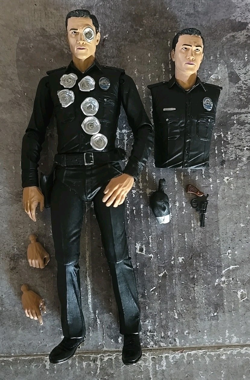 NECA Terminator Genisys T-1000 Police Disguise 7” Loose Figure