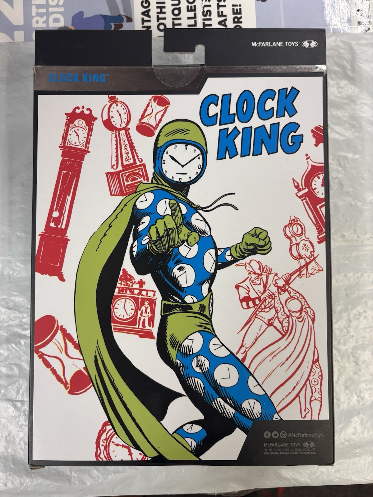 McFarlane Collector Platinum Edition DC Multiverse Clock King Action Figure
