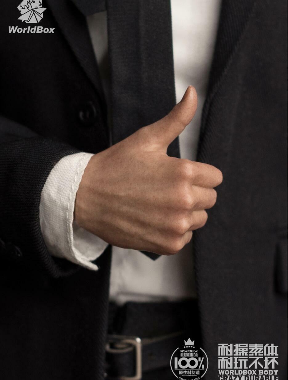 1/6 Worldbox Male Hands Type 2.0 Accessory For 12” male Figure Phicen ❶USA❶