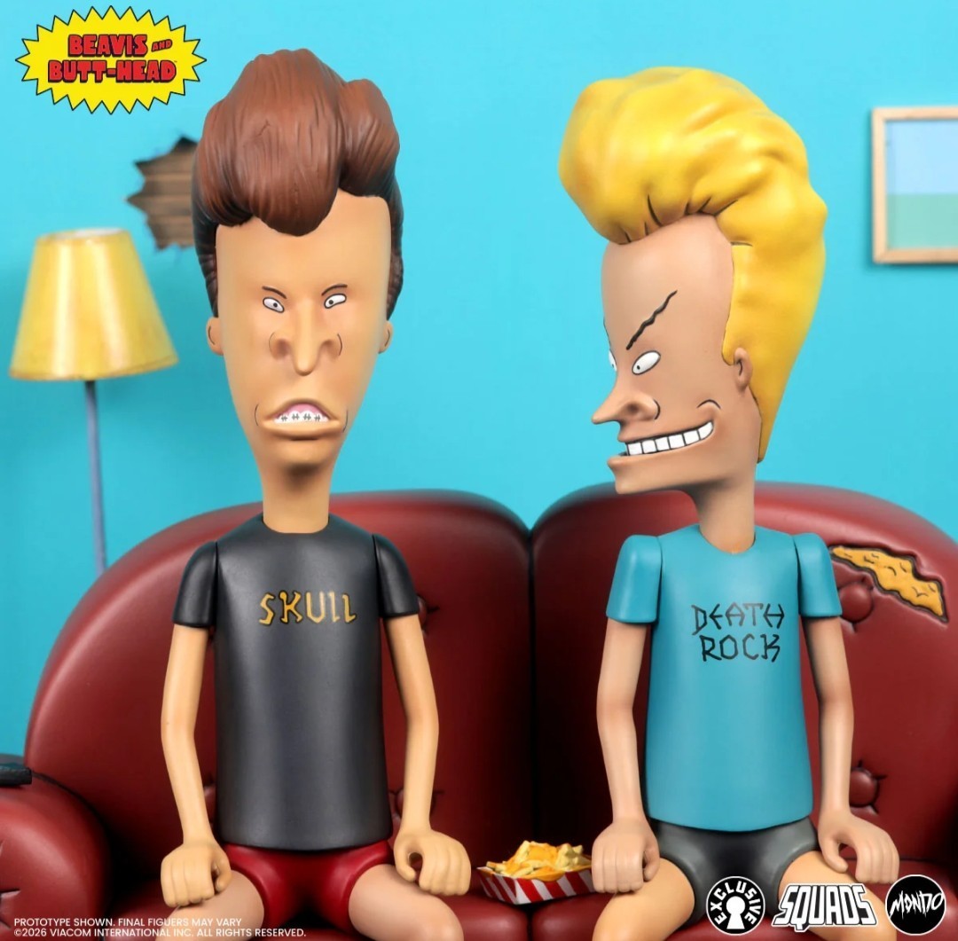 NEW BEAVIS and BUTT-HEAD Figure Set (Limited Edition 1,250 MONDO EXCLUSIVE) MTV