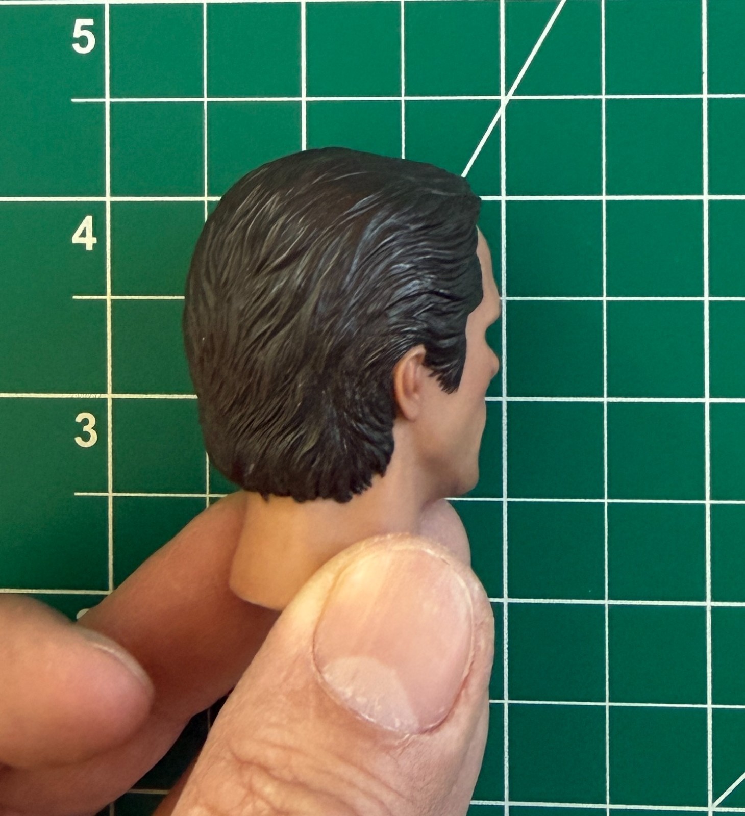 Sixth Scale 1/6 Christian Bale Head Sculpt accessory