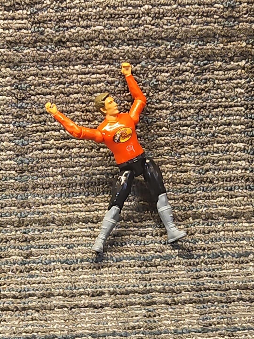 Bass Pro Shop Action Figure Red Shirt