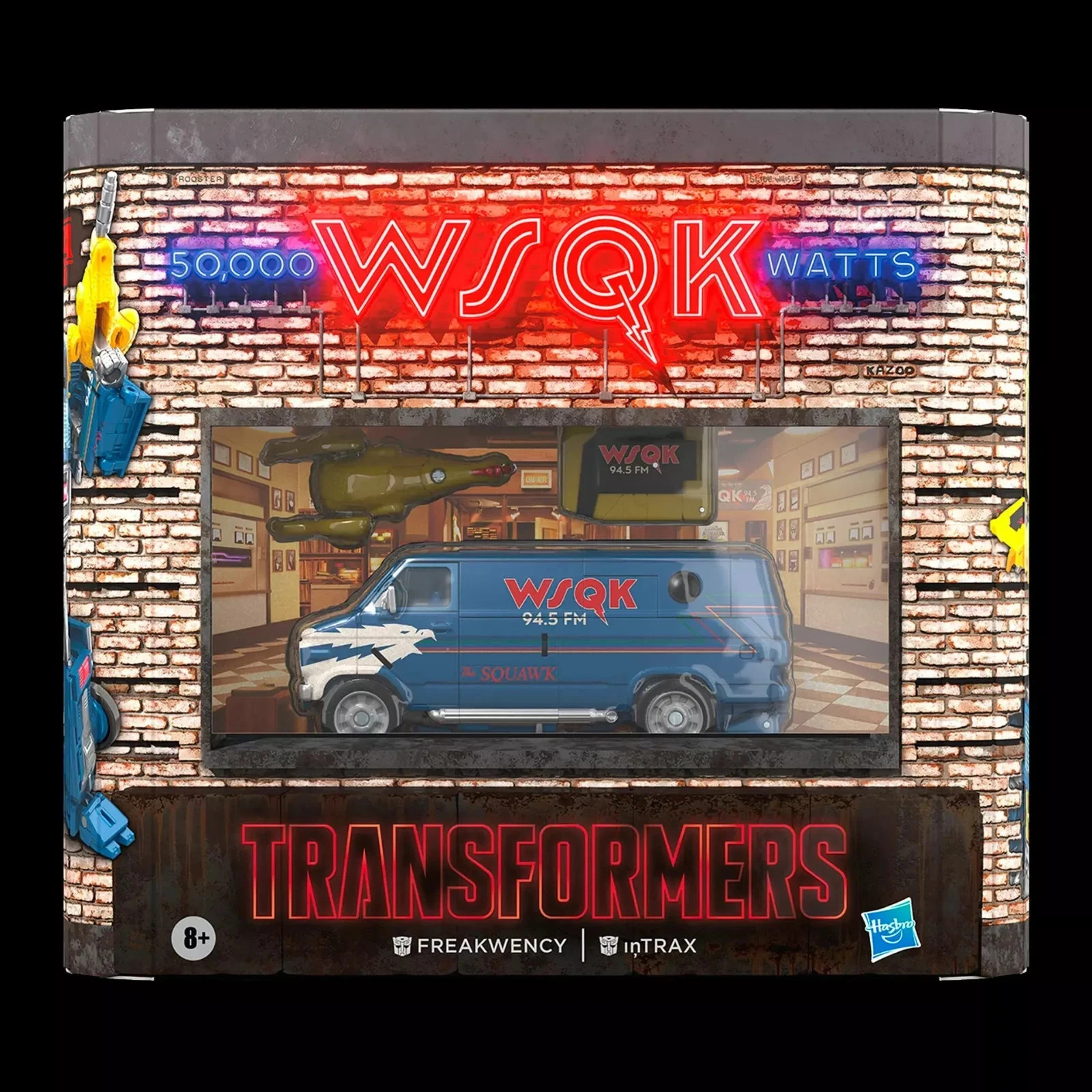 Transformers Stranger Things Collaborative Freakwency 8-Trax