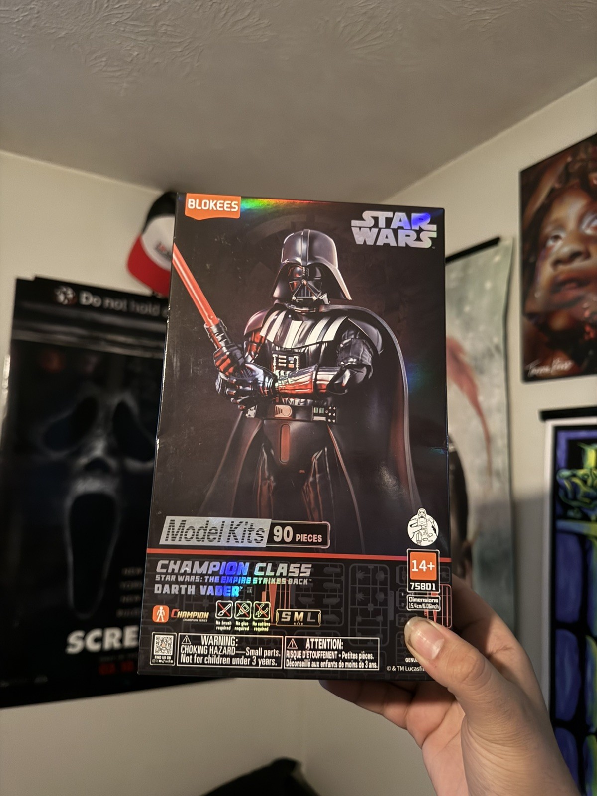 Blokees Star Wars DARTH VADER- Empire Strikes Back – CC 01 – IN STOCK US SELLER!