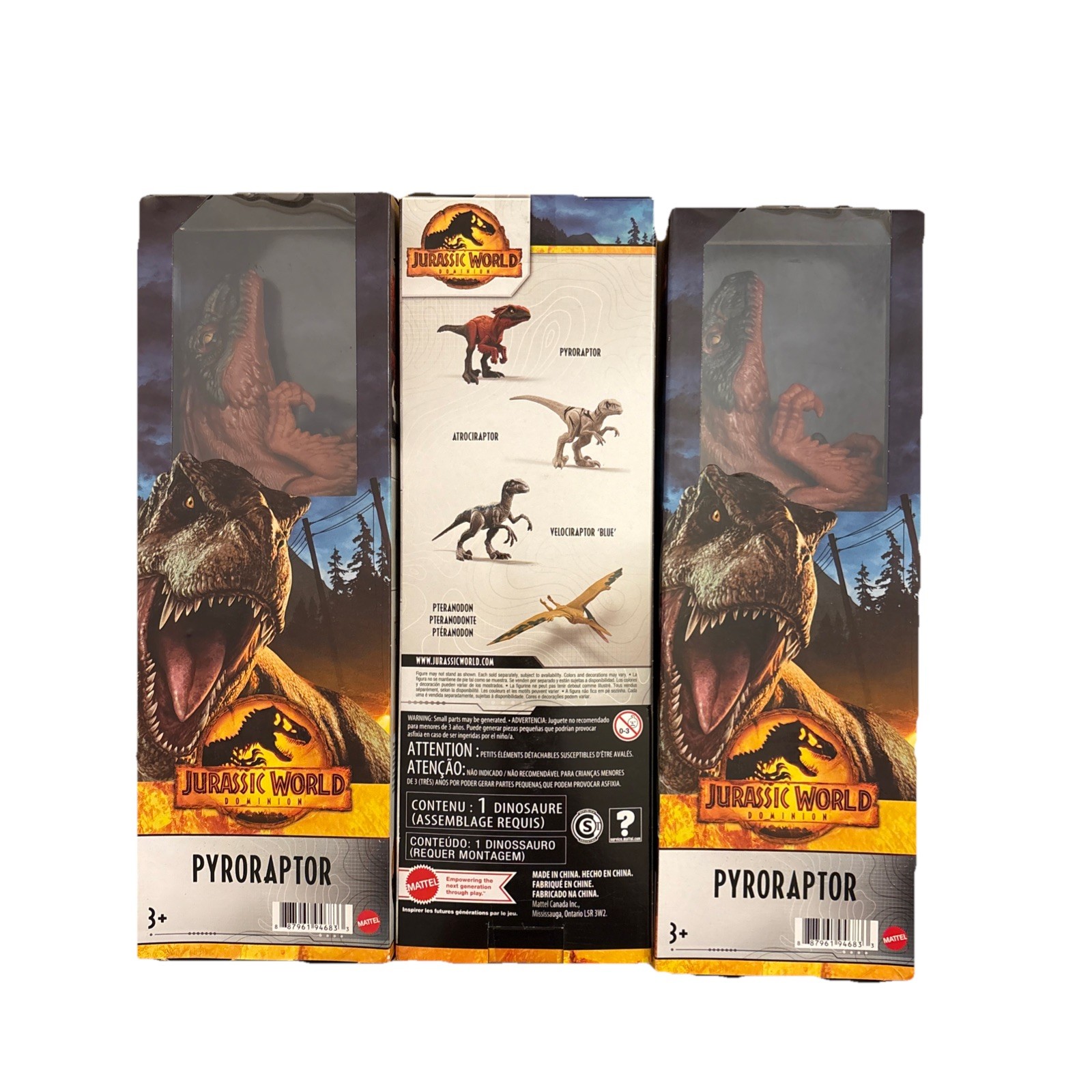 10x Action Figures Wolverine, Gold Ranger, Ghostbusters, Pyroraptor