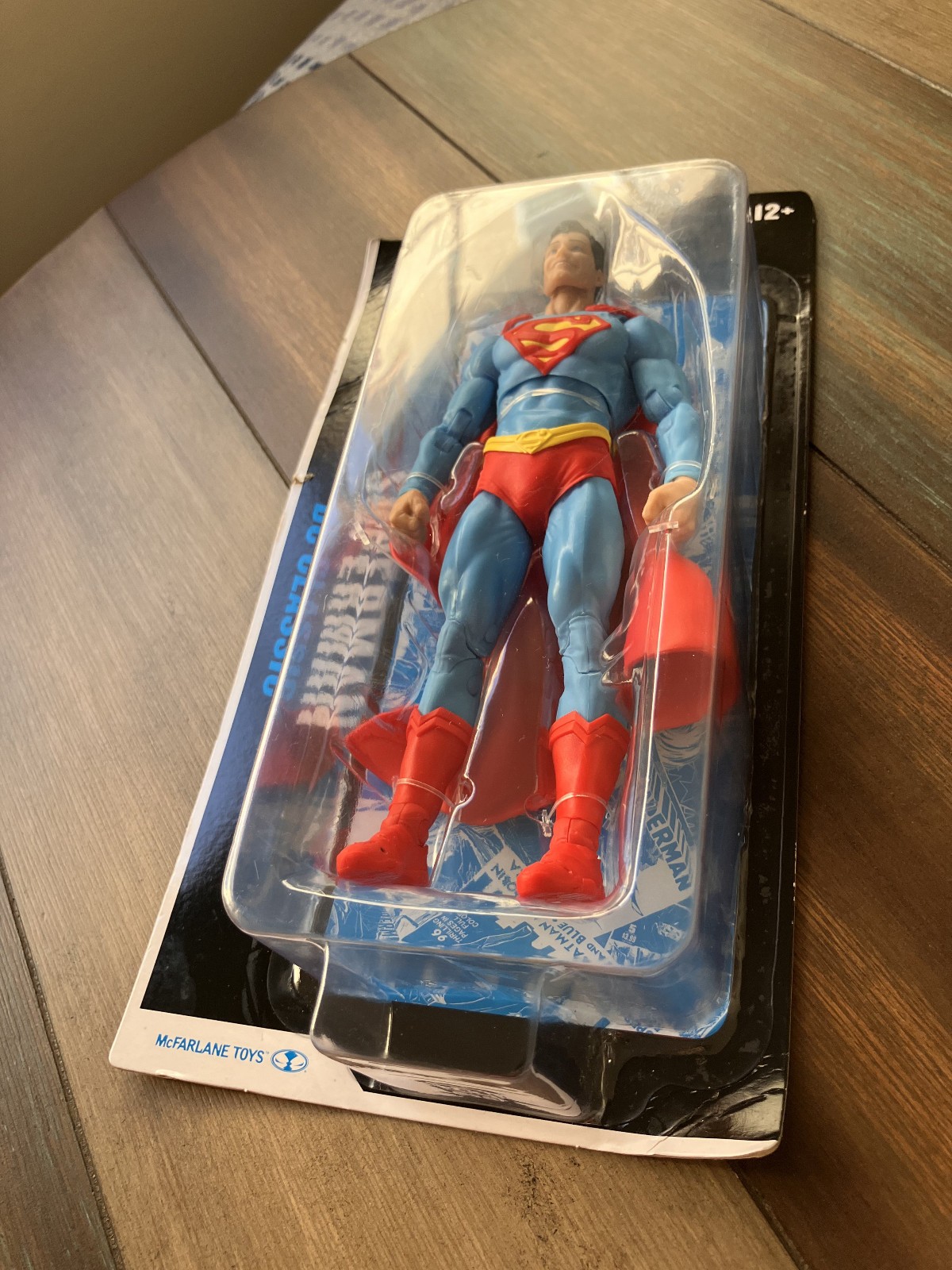 McFarlane DC Multiverse DC CLASSIC SUPERMAN ROSS 7″ Action Figure Damaged Card