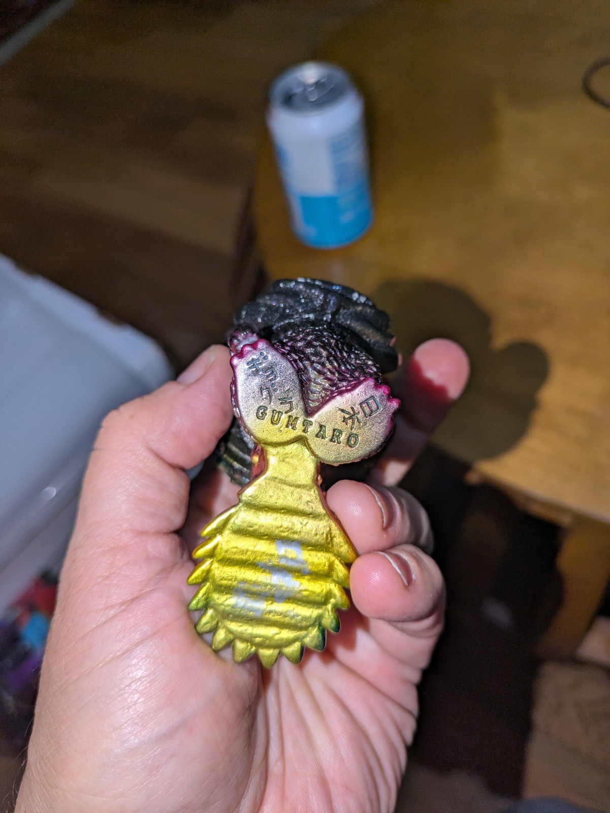 Gumtaro Gyogura Space Merman OP Customs Devera Nebula Colorway Kaiju Sofubi