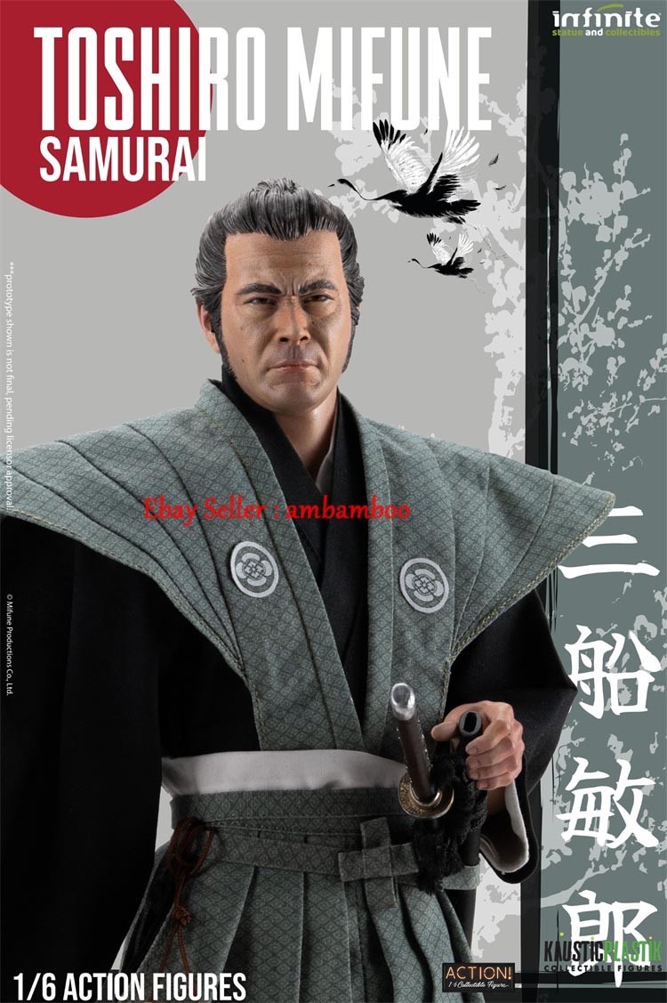 Infinite 1/6 TOSHIRO MIFUNE SAMURAI Japanese Samurai Action Figures Model New