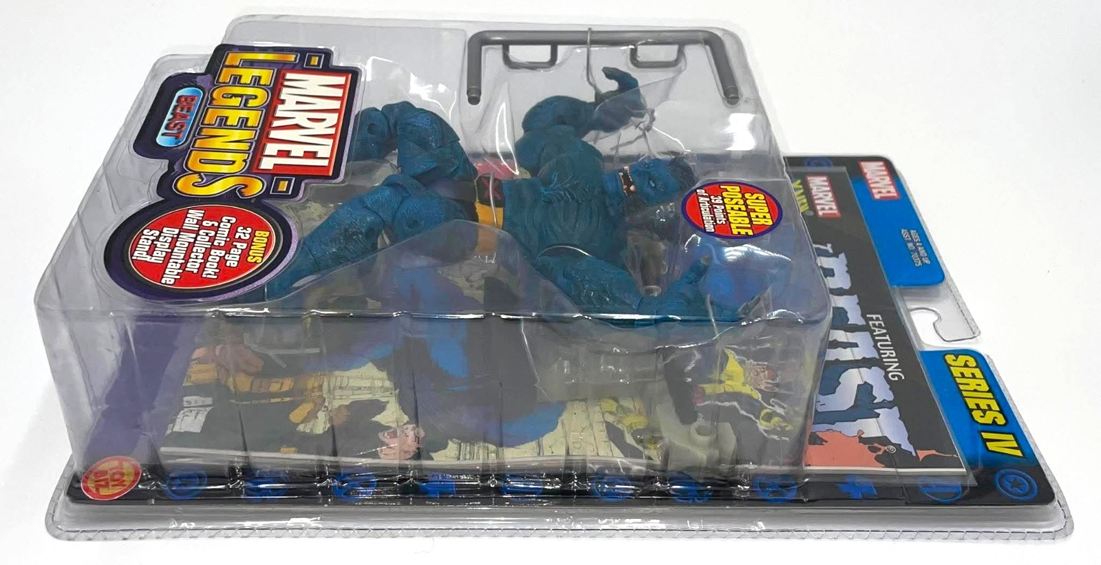 Vintage 2003 Toy Biz Marvel Legends BEAST 6″ Action Figure MOC MIP Sealed X-Men