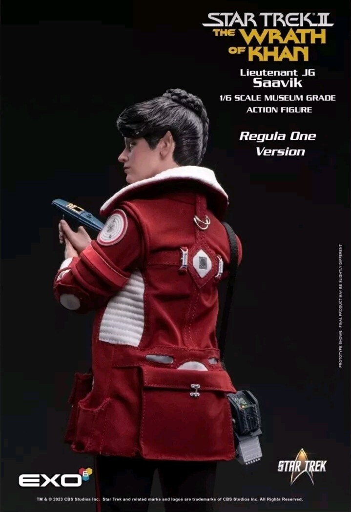 EXO-6 Lt. Saavik (Regula One) Star Trek: The Wrath of Khan 1/6 Figure SEALED