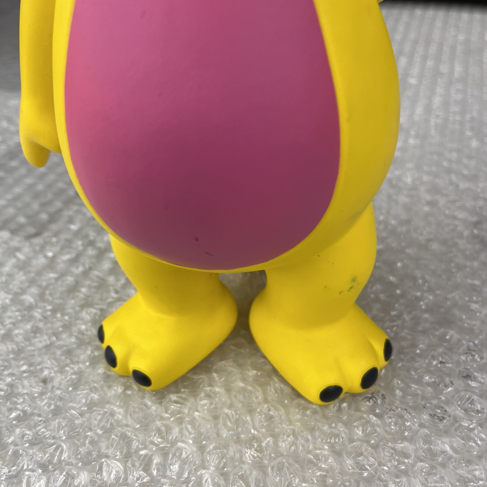 Barney Bubble B-Rex Grin Yellow by Ron English x JPS x Made by Monsters