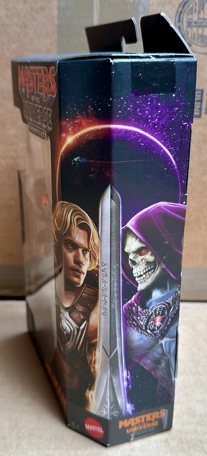 MOTU Masters of The Universe Chronicles Deluxe HE-MAN 2nd Edition Action Figure