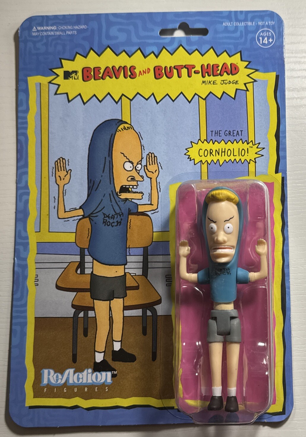 The Great Cornholio Beavis and Butthead Super 7 Reaction Figure – QTY Available