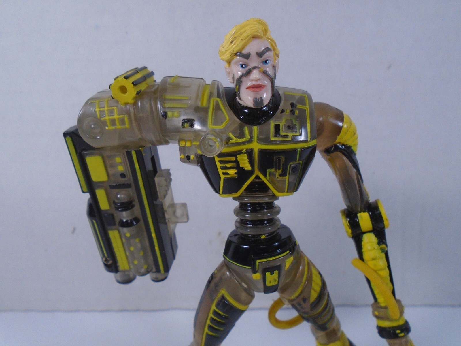 1998 TOY BIZ–XMEN THE NEW MUTANTS–7″ WARLOCK FIGURE (LOOK)