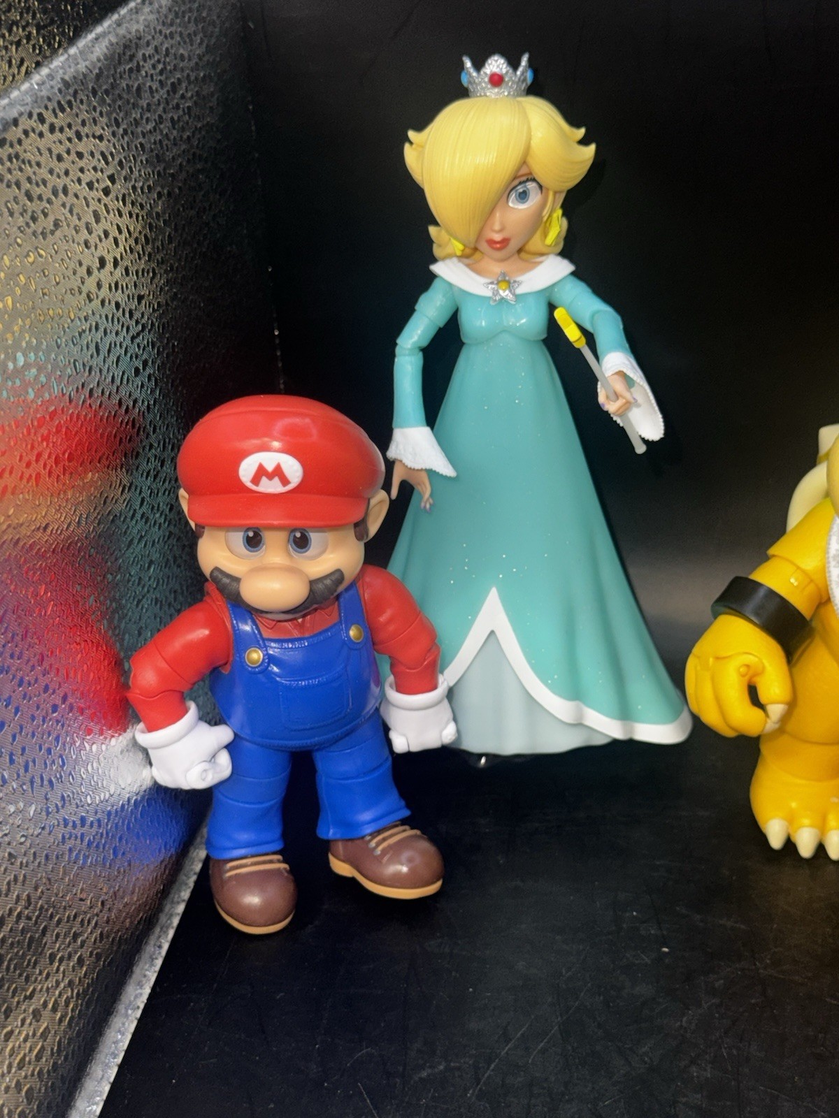 The Super Mario Galaxy Movie Lot Of 6 Figures Yoshi Toad Mario Luigi & More