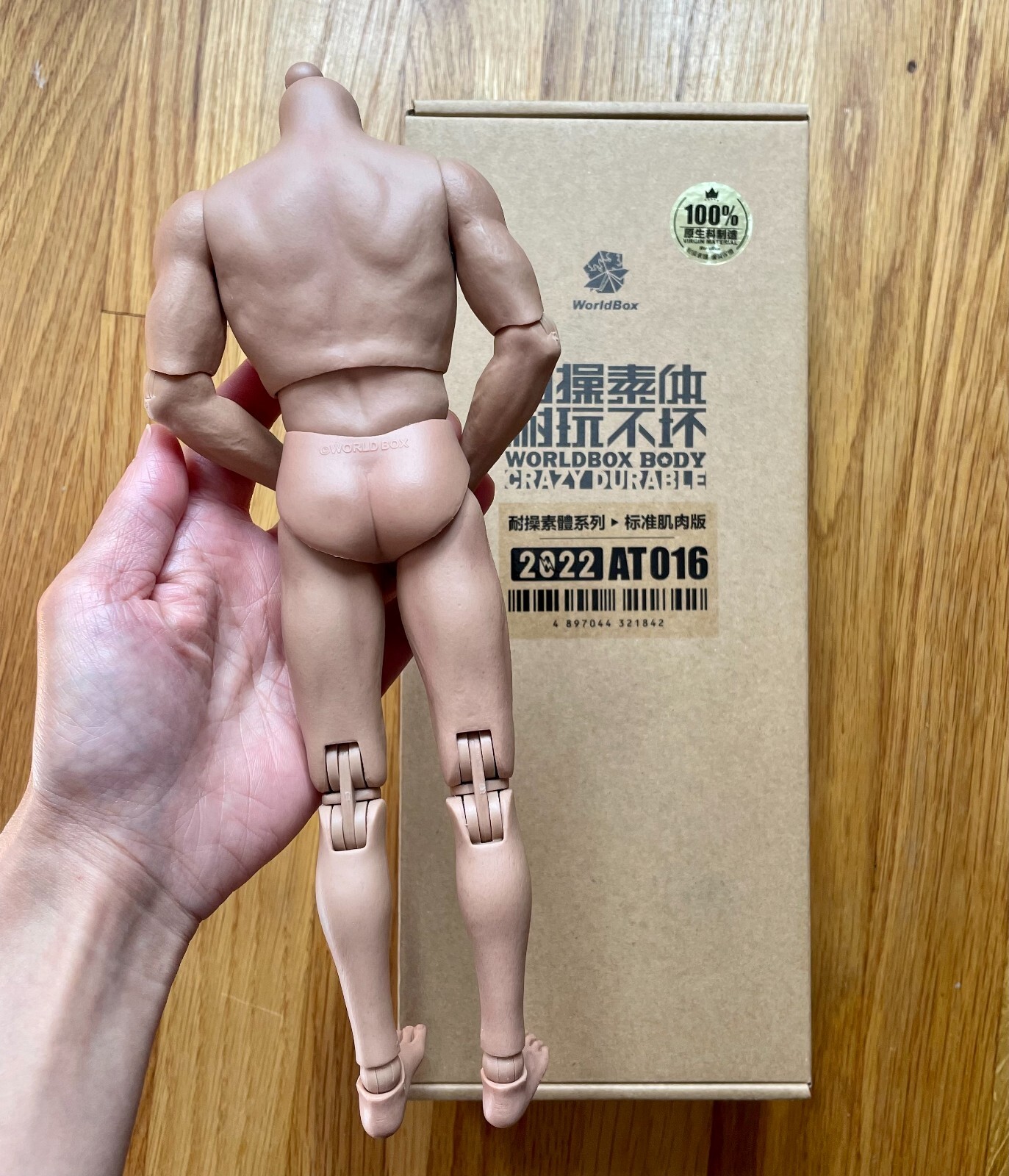 1/6 WORLDBOX AT016 Muscular Durable Body Super Strong 12″ Male Action Figure