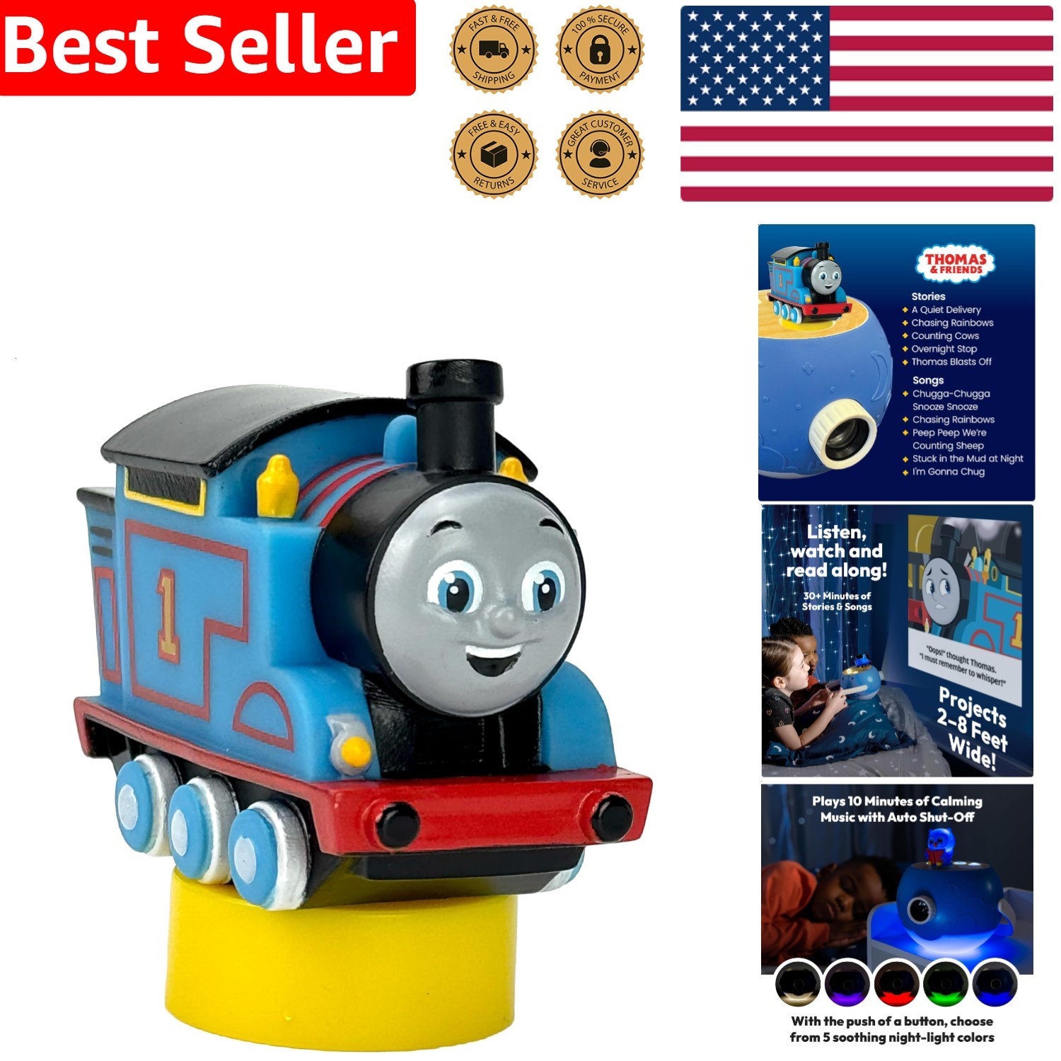 Thomas The Train Storytelling Cartridge 30+ Mins Audio Sleepy Songs 3+