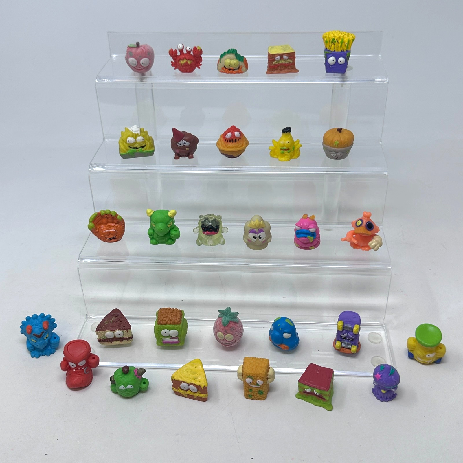 The Grossery Gang Mini Figures Lot Moose Multicolor Foods Figurines Set of 29