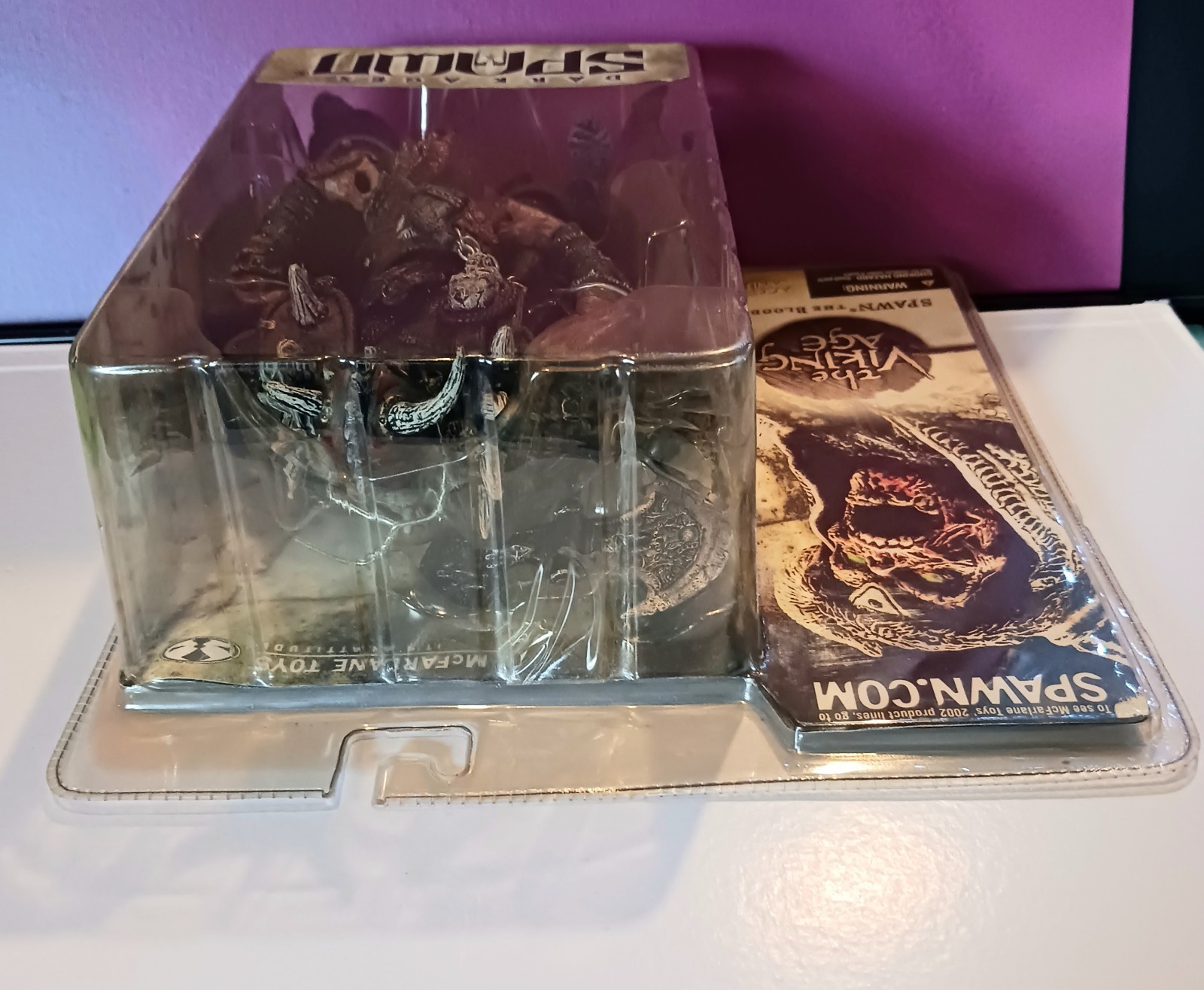 McFarlane Toys Spawn The Viking Age Spawn the Bloodaxe Boxed Vintage 2002