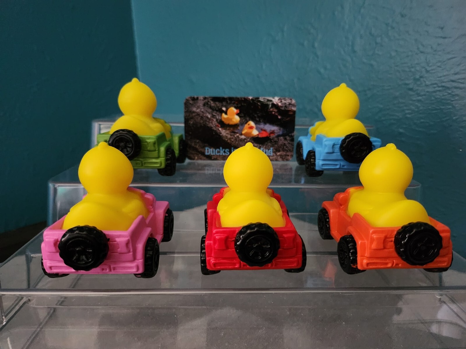3″ Rubber Ducks in a Jeep – Your Pick or Get the Set – Five Colors Available