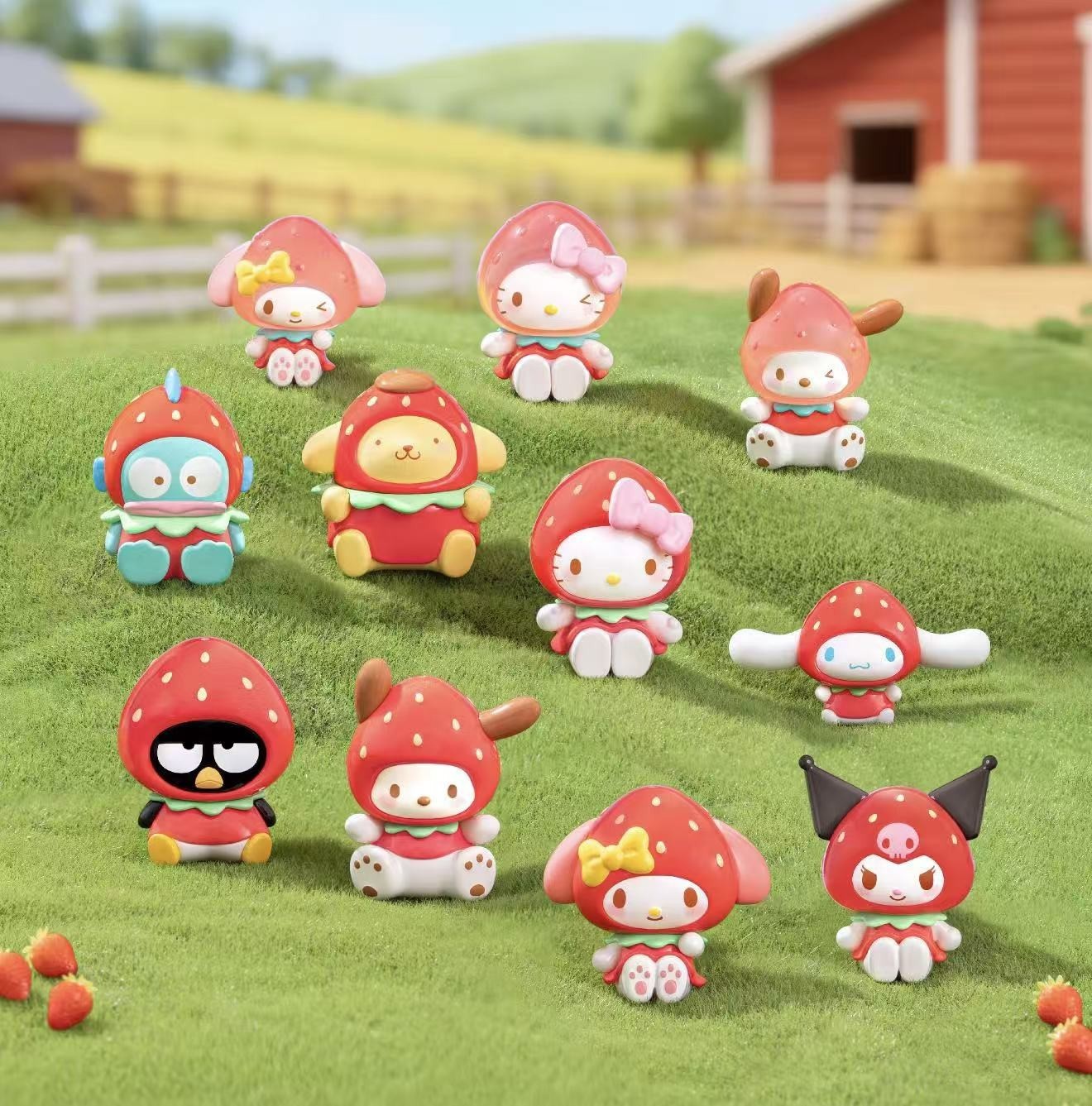 Toptoy Sanrio Characters Strawberry Candy Series Confirmed Blind Box Figurine