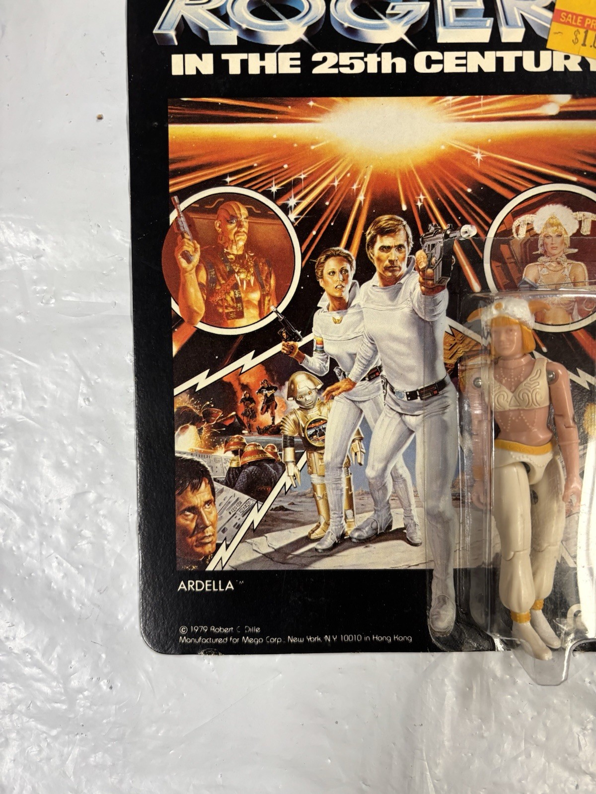 ARDELLA Buck Rogers 25th Century MEGO 1979 New Vintage Rare HTF