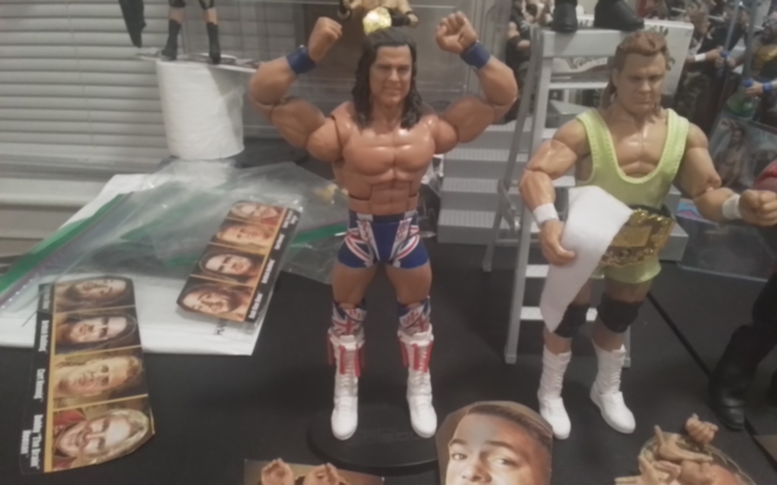 WWE Mattel Legends Series #29 MITB RVD OM ,Curt Henning,Bulldog & Bobby Henning
