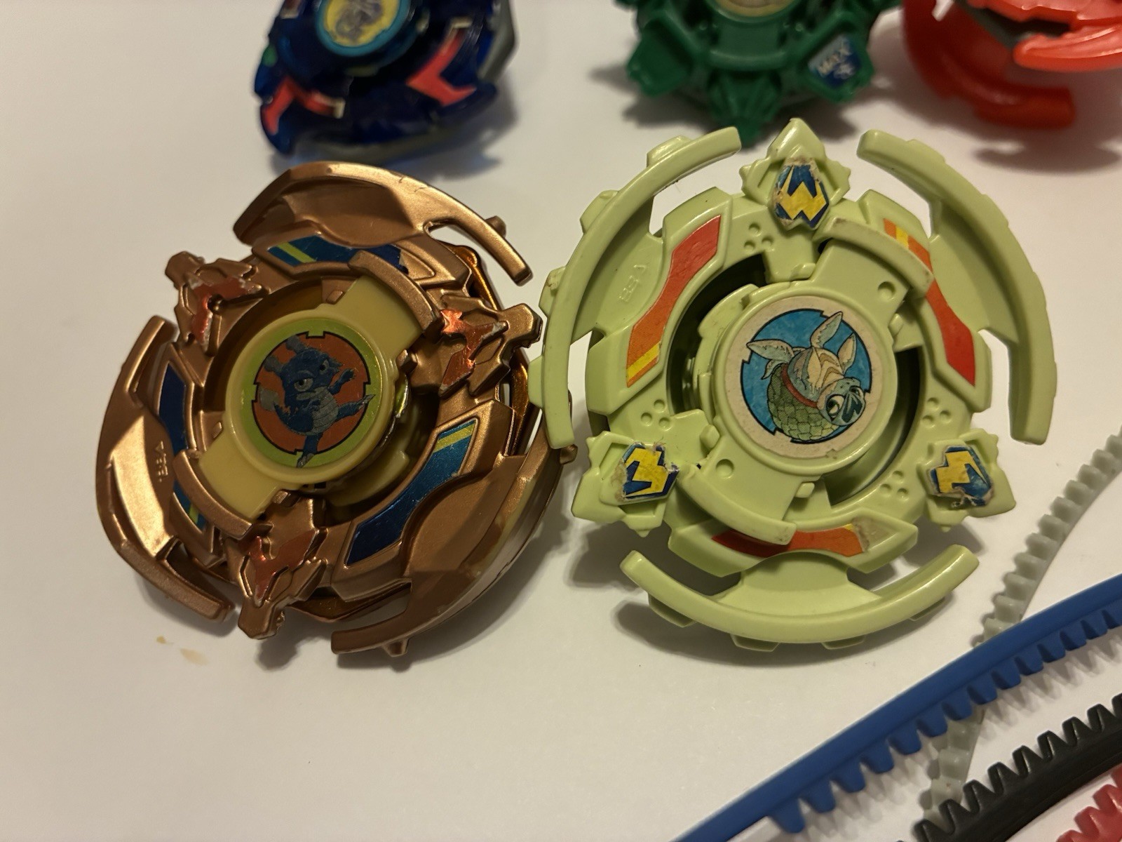 Beyblade Mixed Collection Lot of Toys Spinners Launchers Rip Cords